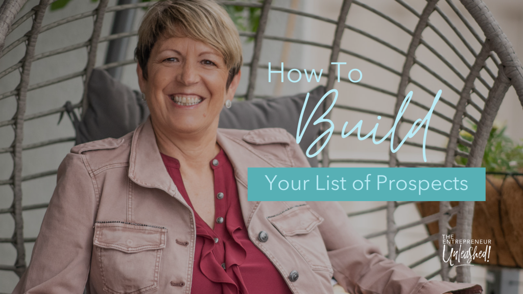 How to build your list of prospects - Patti Keating